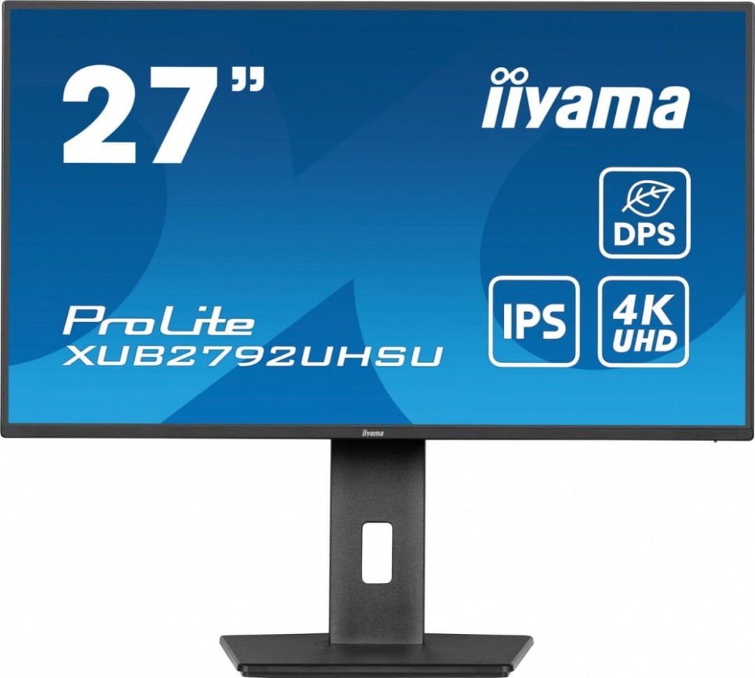 IIYAMA Monitor 27 cali XUB2792UHSU-B6,4K,IPS,DP,HDMI,USB-C