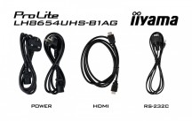 IIYAMA Monitor 86 cali LH8654UHS-B1AG 24/7, IPS, ANDROID.11, 4K, SDM, 2x10W