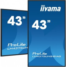 IIYAMA Monitor 42.5 cala ProLite LH4375UHS-B1AG,24/7,IPS,ANDROID 11