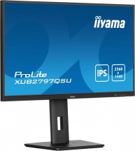 IIYAMA Monitor 27 cali XUB2797QSU-B1 IPS,HDMI,DP,100Hz,QHD,HAS(150mm),1ms,   2xUSB(3.2),2x2W,ADAPTIVE SYNC,FlickerFree