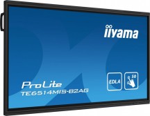IIYAMA Monitor interaktywny 65 cali TE6514MIS-B2AG, INFRARED,50pkt,VA,4K, 7H,WiFi,MIC,USB, ANDROID 13, Google EDLA