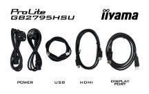 IIYAMA Monitor 27 cali GB2795HSU-B1 0.2ms, VA, DP, HDMI, 280Hz
