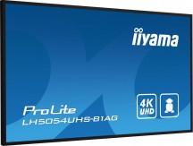 IIYAMA Monitor 50 cali LH5054UHS-B1AG 24/7, VA, ANDROID.11, 4K, SDM, 2x10W