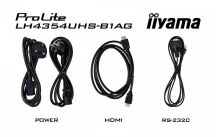 IIYAMA Monitor 43 cale LH4354UHS-B1AG 24/7, IPS, ANDROID.11, 4K, SDM, 2x10W