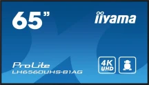 IIYAMA Monitor wielkoformatowy 64.5 cala LH6560UHS-B1AG matowy 24h/7 500(cd/m2) VA 3840 x 2160 UHD(4K) Android.11 Wifi CMS(iiSignage2)