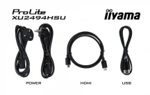 IIYAMA Monitor  23.8 cala XU2494HSU-B6 VA,FHD,HDMI,DP,100Hz,USBx2,SLIM