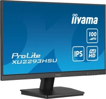 IIYAMA Monitor ProLite XU2293HSU-B6 21.5 cala  IPS,100Hz,FHD,1ms,HDMI,DP,2xUSB,2x2W, FreeSync