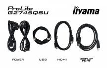 IIYAMA Monitor 27 cali G-Master G2745QSU-B1 IPS,FHD,100Hz,1ms,2xUSB,2x2W,FreeSync