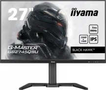 IIYAMA Monitor 27 cali G-Master GB2745QSU-B1 IPS,QHD,100Hz,1ms,2xUSB,2x2W,FreeSync,  HAS(150mm)