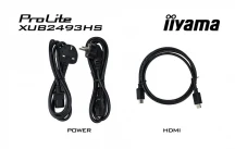 IIYAMA Monitor 23.8 cala XUB2493HS-B5 IPS.HDMI.DP.2x2W.HAS(150mm)