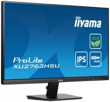 IIYAMA Monitor 27 cali ProLite XU2763HSU-B1 IPS,100HZ,ECO,3ms,SLIM,HDMI,DP,2x USB3.2 TCO,EPEAT