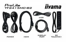 IIYAMA Monitor 22 TF2215MC-B2 pojemnościowy 10pkt pianka IPS DP HDMI