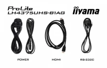 IIYAMA Monitor 42.5 cala ProLite LH4375UHS-B1AG,24/7,IPS,ANDROID 11