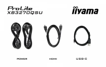 IIYAMA Monitor 32 cale XB3270QSU-B1 IPS,WQHD,HDMI,DP,100Hz,250cd,3ms,2x2W,  3xUSB(3.2),FlickerFree,VESA,HAS(150mm)