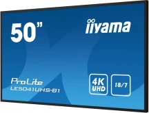 IIYAMA Monitor wielkoformatowy 50 cali LE5041UHS-B1 VA,4K,18/7,LAN,USB,HDMI