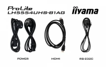 IIYAMA Monitor 55 cali LH5554UHS-B1AG 24/7, IPS, ANDROID.11, 4K, SDM, 2x10W
